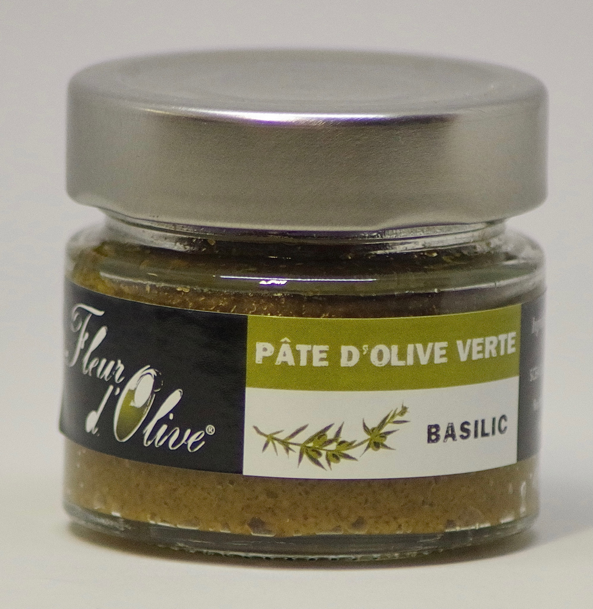 pate olives verte et basilic