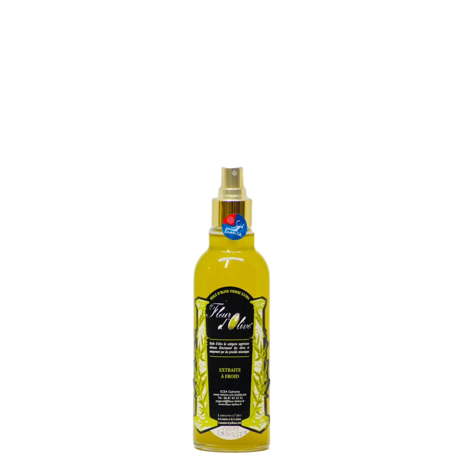 Vaporisateur huile goût subtil - rechargeable ( 20cl ) - Fleur d'Olive -  votre boutique huile d'Olive, olives et dérivés
